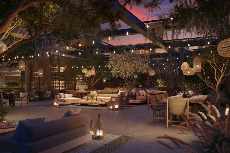 Fuoco restaurant, developer rendering