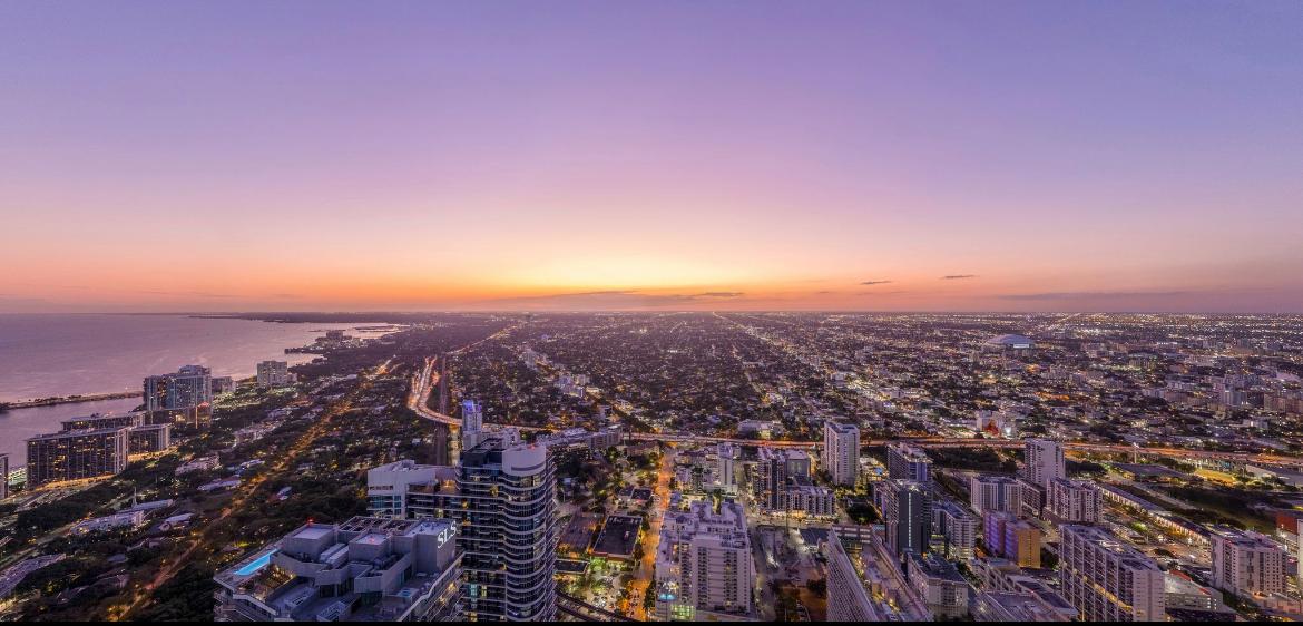 South-facing city context for Ora by Casa Tua, developer-provided image