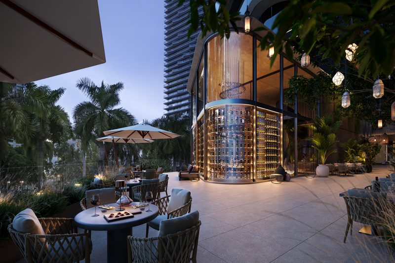 Uva wine bar, developer rendering